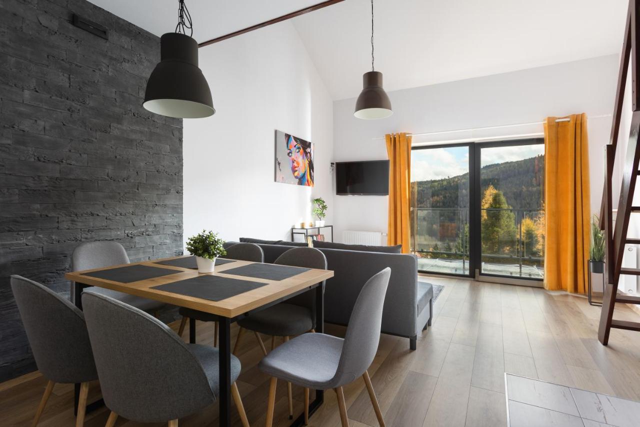 Apartament Skandynawski 2-Poziomowy Sauna Jacuzzi Szczyrk Exteriér fotografie