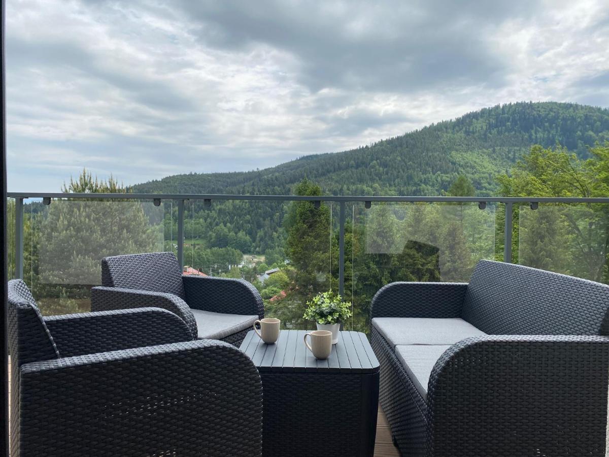 Apartament Skandynawski 2-Poziomowy Sauna Jacuzzi Szczyrk Exteriér fotografie